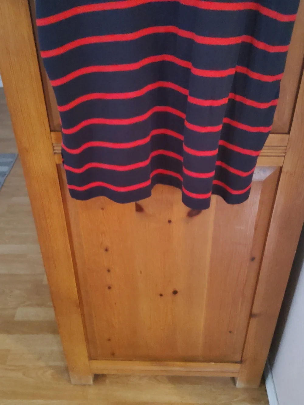 Polo by Ralph Lauren Men’s Black & Red Striped Polo Shirt